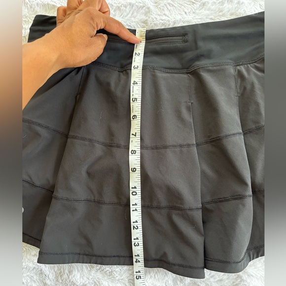 Lululemon Pace Rival Black Tennis Skirt - Picture 9 of 9